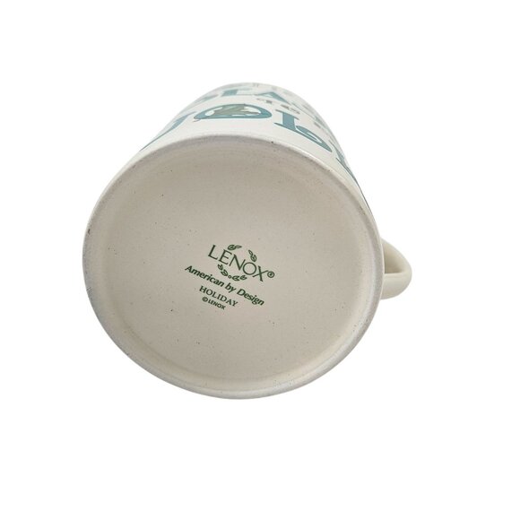 Lenox Heat Changing Christmas Mug Tis the Season Holiday 12oz NIB Coffee Tea - Picture 9 of 11